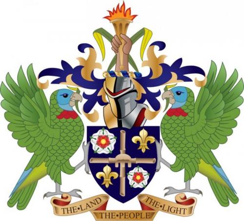 Coat of Arms of Saint Lucia