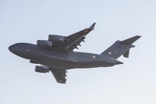 Indian Air Force’s (IAF) fourth Boeing C-17 Globemaster III departs for India from Long Beach on Oct. 19